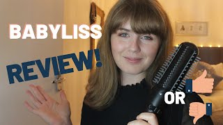 Babyliss Sheer Volume Rotating Brush Review and Demo [upl. by Toiboid]