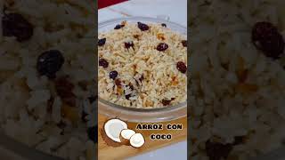 COMO PREPARAR ARROZ CON COCO PASO A PASO [upl. by Ransell358]