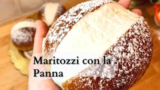 Maritozzi Con la Panna  Ricetta Originale Romana [upl. by Aterg]