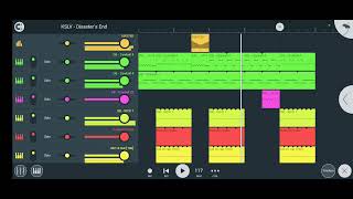 The 1st remake KSLV  Disasters End FL Studio Mobile [upl. by Hamlani866]