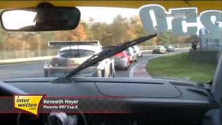 10h Rennen Zolder  Kenneth Heyer im Porsche 997 Cup S [upl. by Oriole96]