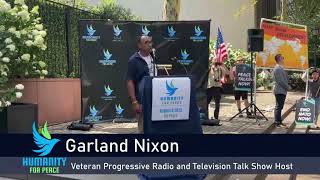 Garland Nixon Addresses the Humanity for Peace Rally [upl. by Crista157]