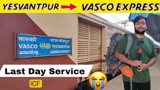 🚂BANGALORE to GOA Train Travel Vlog YESVANTPUR to VASCO EXPRESS 🤩 [upl. by Harobed]