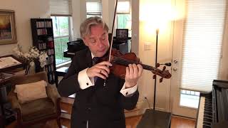 Sergei Galperin violin N Paganini Caprice 17 [upl. by Micro]