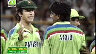 Pakistan vs Australia World Cup 1992 Extended Highlights [upl. by Ecnerwal]