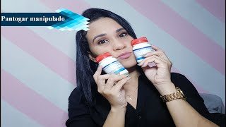 crecimento cabelo TRATAMENTO COM PANTOGAR MANIPULADO [upl. by Saile]