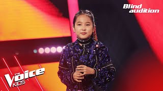 EnkhkhuslenA  quotMargaashiin Nar Luu Khamt Aylakh Uuquot  Blind Audition  Voice Kids Mongolia 2024 [upl. by Tooley260]