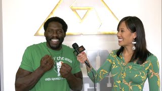 Jared Cannonier Reacts to Khamzat Chimaev vs Gilbert Burns Israel Adesanya Title Fight [upl. by Rockel137]