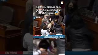 ¡QUÉ FUERTE Maricarmen Alva jaloneó a quotChabelitaquot en pleno del Congreso😱🔥 SHORTS [upl. by Nikolaus]