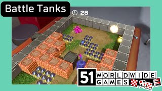 Battle Tanks  51 Worldwide Games  Nintendo Switch Gameplay [upl. by Noell]