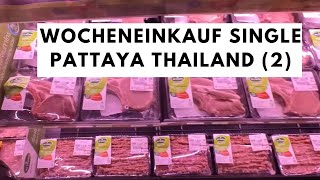 Lebensmittel wöchentlicher Einkauf Thailand BIG C Pattaya [upl. by Cleopatra]