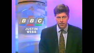 BBC Look North  Breakfast News Startup  15081994 Railtrack Signalman RMT Strike [upl. by Iinde]