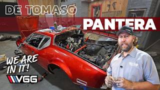 De Tomaso Pantera Stored For 33 YEARS Will This GARAGE FIND Run Again [upl. by Milburt]