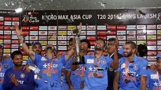 India vs Bangladesh final T20 highlights  Asia Cup 2016 [upl. by Ydissahc]