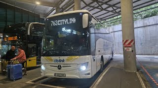 Irish Citylink  Mercedes Tourismo M  221G1789  763 To Dublin Airport [upl. by Kalk]