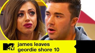 James Emotional Geordie Shore Goodbye  Geordie Shore 10 [upl. by Yendys]