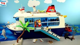 Playmobil Cruise Ship Playset Plus Toy Sea Animals [upl. by Iow561]