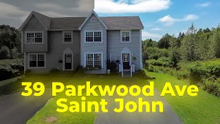 Virtual Tour of 39 Parkwood Ave Saint John [upl. by Thorley712]