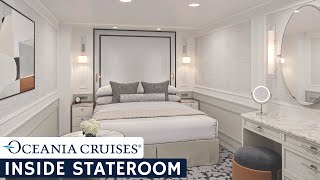 Oceania Sirena  Inside Stateroom Full Walkthrough Tour amp Review  4K [upl. by Peednas]