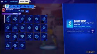 Open Collection and view Accolades  Fortnite Chapter 5 Season 3 [upl. by Stanzel340]