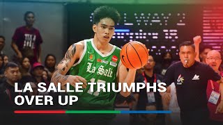 Kevin Quiambao turns emotional as La Salle clinches UAAP Season 86 title  ABSCBN News [upl. by Ttehc]