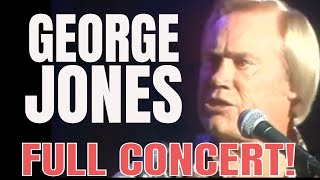 George Jones In Concert  Live in Knoxville Tennessee  Full Show [upl. by Abbotson]