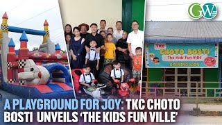 TKC CHOTO BOSTI ‘THE KIDS FUN VILLE’ INAUGURATED AT HIBOS GARDEN GREEN PARK JN 5TH MILE CHUMOU [upl. by Ellecrad557]