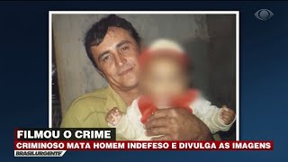 Criminoso filma assassinato e coloca na internet [upl. by Atelokin687]