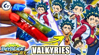 BRAVE VALKYRIE VS TODOS VALKYRIES VALTRYEKS VALT VS VALT BEYBLADE BURST SPARKING SUPER KING [upl. by Eirehc]