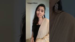 Vaigasi Nilave Cover  Unnaale Unnaale  Harris Jayaraj  Madhushree  Punitha [upl. by Bennie]