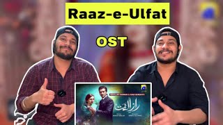 RaazeUlfat OST  Aima Baig  Shani Arshad  Geo TV  Har Pal Geo  Delhian 2winz  Reaction Video [upl. by Yengac]