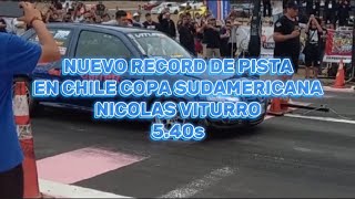 Nicolas Viturro Record de Pista 540s en Chile Copa Sudamericana 2024 picadas record autos [upl. by Ilyse]