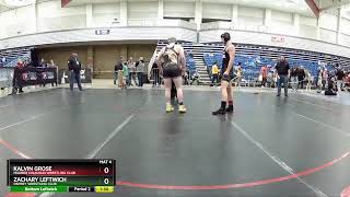 2024 Kids Folkstyle Nationals Kalvin Grose vs Zachary Leftwich 187 Ibs 14U Quarterfinals [upl. by Notla]