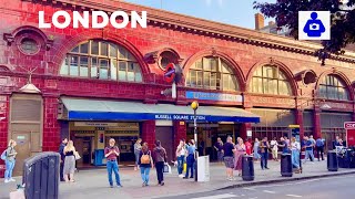 London walk 🇬🇧 BLOOMSBURY around Great Ormond Street Hospital  London walking tour  history bits [upl. by Atikehs]