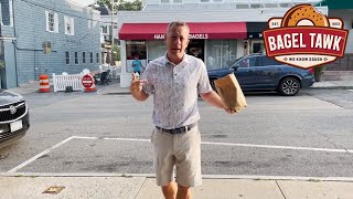 BAGEL TAWK Hand Rolled Bagels in Rye NY [upl. by Highams66]