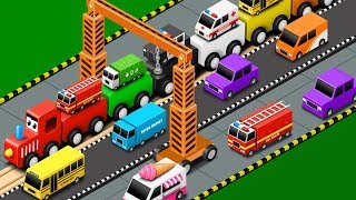 Colors for Children to Learn with Toy Street Vehicles  Educational Videos  Toy Cars for KIDS [upl. by Nivat]