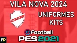 PES 2021  Uniformeskits Vila Nova 24 Xbox [upl. by Eelesor]