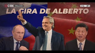 Así será la GIRA PRESIDENCIAL de Alberto FERNÁNDEZ por RUSIA y CHINA [upl. by Dupuis]