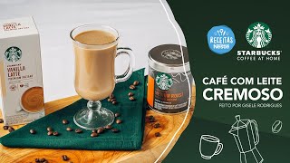 Café com Leite Cremoso da Gisele Rodrigues  Receitas Nestlé [upl. by Bette]