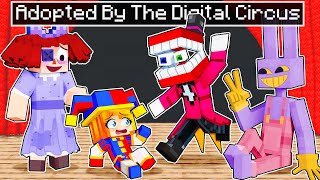 Adopted by the AMAZING DIGITAL CIRCUS in Minecraft [upl. by Jones801]