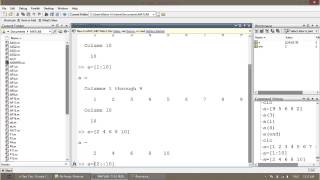 MATLAB  07  Arrays amp Matrices amp Vectors [upl. by Schulman]