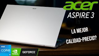 ✅ACER ASPIRE 3  La mas ECONOMICA de ACER Calidad Precio i5 12thMX550 Review Completa  PTReview [upl. by Bostow]