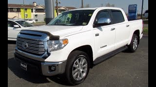 SOLD 2016 Toyota Tundra Limited 4WD Walkaround Start up Tour and Overview [upl. by Fiester]