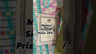 Dress from Myntra  summer dress  myntra shopping sonaliprasad05 viral youtubeshorts [upl. by Jc]