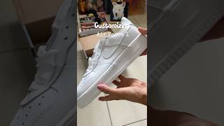 One more clients order done ☑️ custom AIR FORCE 1 customshoes customsneaker nikeairforce1 [upl. by Tanya]