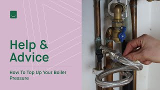 How To Top Up Your Boiler Pressure [upl. by Lorn940]