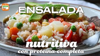 Con esta ensalada no necesitas comer carne Ensalada nutritiva [upl. by Mailli]