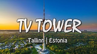 Tallinn TV TOWER  Best View of The City  Estonia [upl. by Audette]