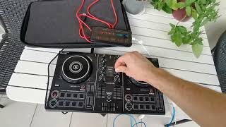 Playing with DDJ200 Android WeDJ and JBL Extreme 2 [upl. by Kelly581]