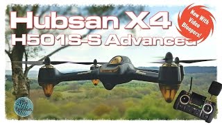 Hubsan X4 H501S Advanced H501SS Upgrade Model  Full Review and Flight [upl. by Nnaasil]